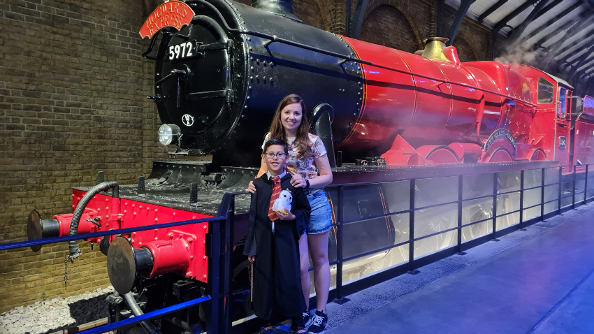 Hogwarts Express op Platform 9 3/4